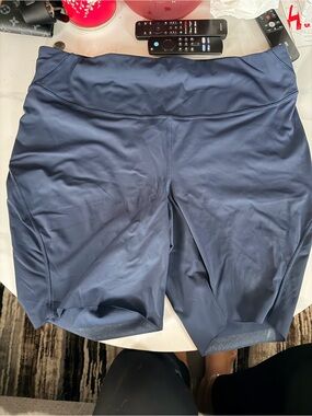 lululemon athletica Navy High-Rise Bike Shorts